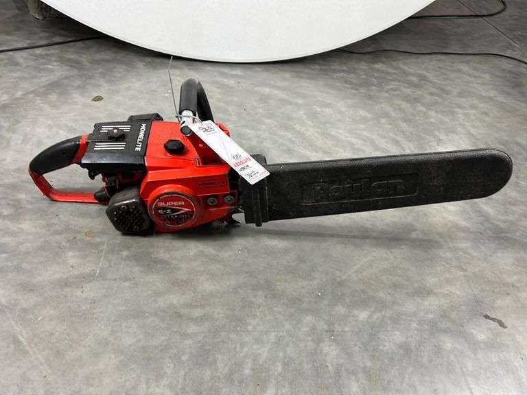 "ABSOLUTE" Homelite Super EZ Automatic Chainsaw RES Auction Services