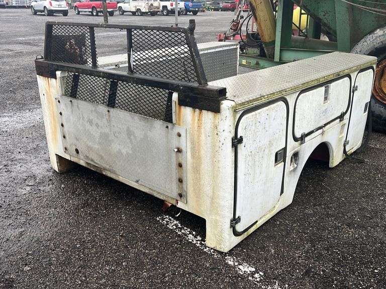 "ABSOLUTE" 8' Fiberglass Utility Bed RES Auction Services