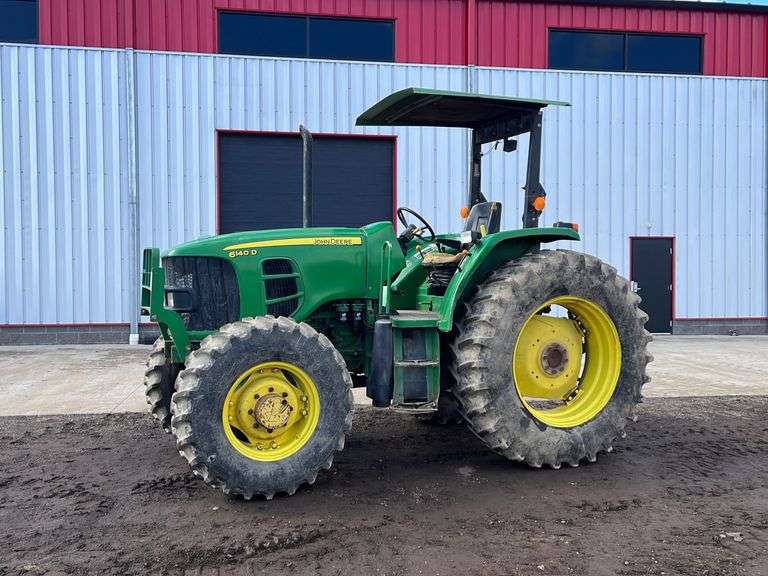 John Deere 6140D 4WD Tractor RES Auction Services