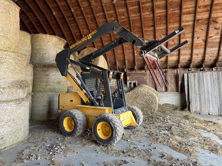 New Holland LS180 Skid Loader RES Auction Services