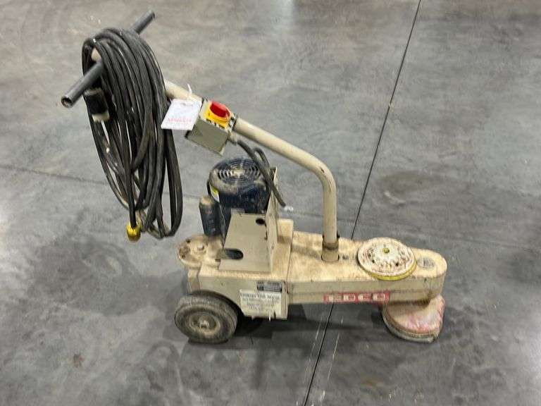 "ABSOLUTE" Edco Concrete Surface Grinder RES Auction Services