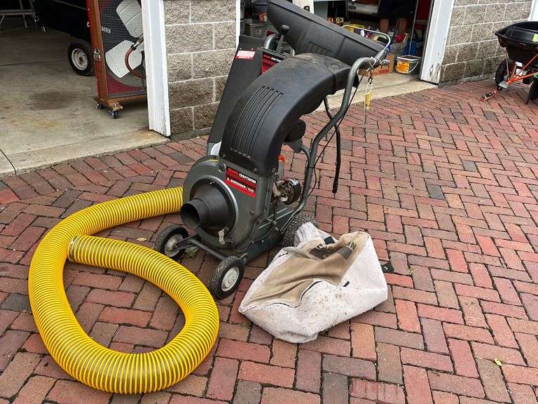 Craftsman 9HP Shredder Vac RES Auction Services