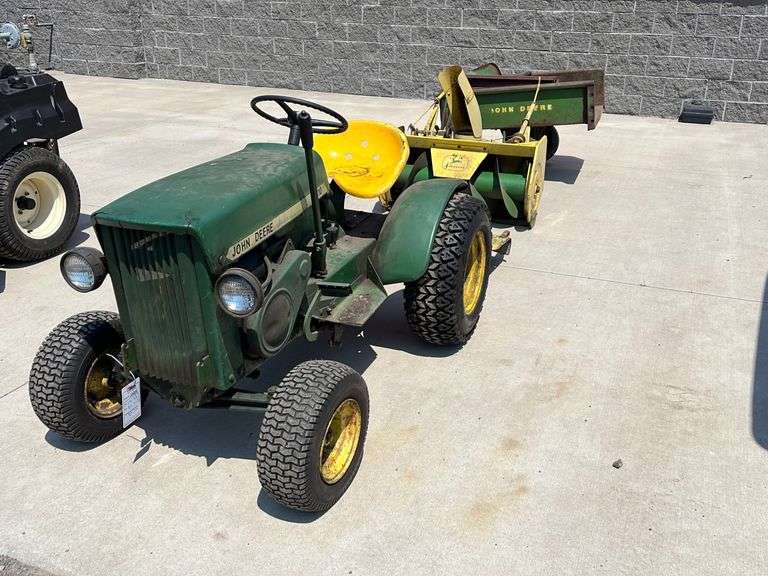 "ABSOLUTE" 1965 John Deere 110 Lawn Tractor RES Auction Services