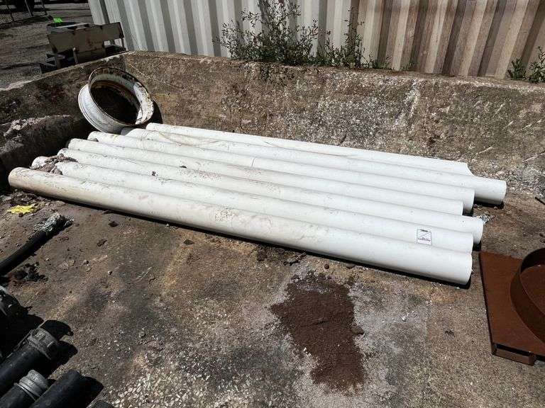Assorted 6" PVC Pipe/(1) 12" PVC Pipe RES Auction Services