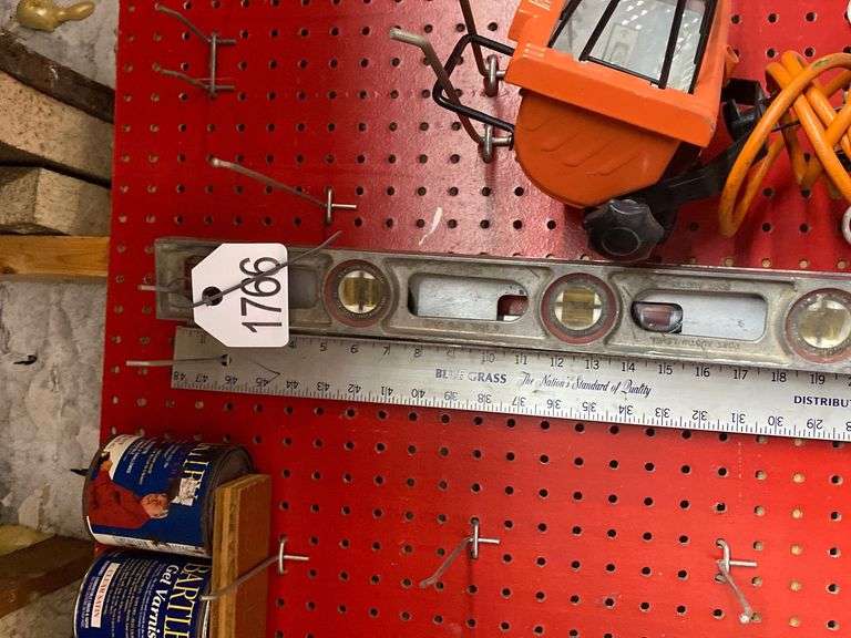 Assorted Levels, Light, & Yard Stick RES Auction Services