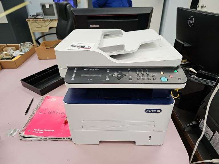 Xerox Work Centre 3215 Copier Machine - RES Auction Services