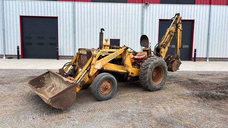 "ABSOLUTE" Case 530 Backhoe - RES Auction Services