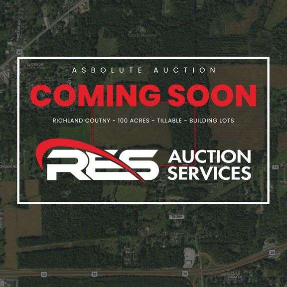 Richland County Absolute 100Acre Land Auction RES Auction Services