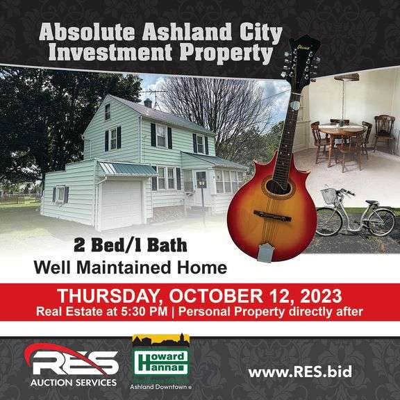 Absolute Ashland City Investment Property & Personal Property Auction RES Auction Services