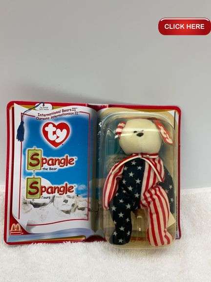TY McDonald’s teenie beanie babies International Bears ii - Rideau Auctions