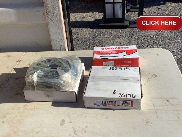 2 brake drums & pads ( smart car ) Rideau Auctions