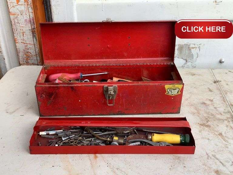International toolbox , miscellaneous tools Rideau Auctions