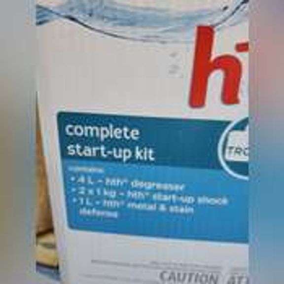 Hth complete pool start up kit Rideau Auctions