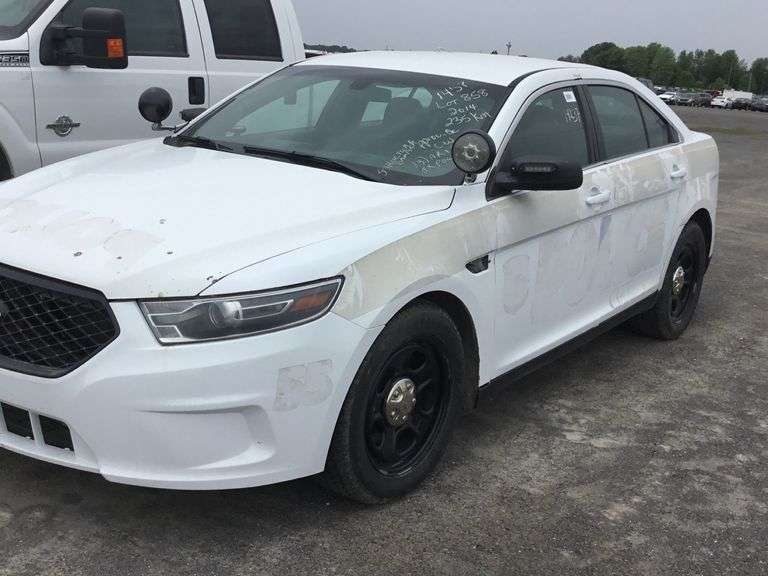 2014 Ford Taurus Police Interceptor Sedan Rideau Auctions