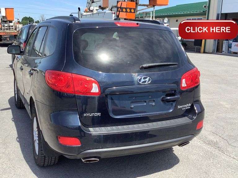 2008 Hyundai Santa Fe 3 3l Awd SUV Rideau Auctions
