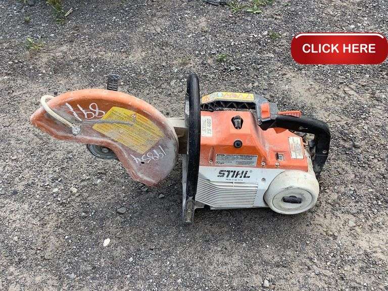 Stihl ts 460 chop saw , gas Rideau Auctions