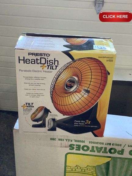 Presto heat dish heater , electric - Rideau Auctions