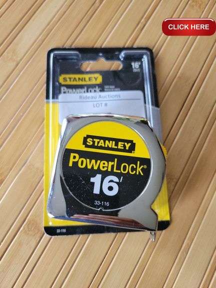 Stanley 33-835 PowerLock Maßband – 35 Fuß / 90 Cm, Robuste Handwerker-Zollstocks