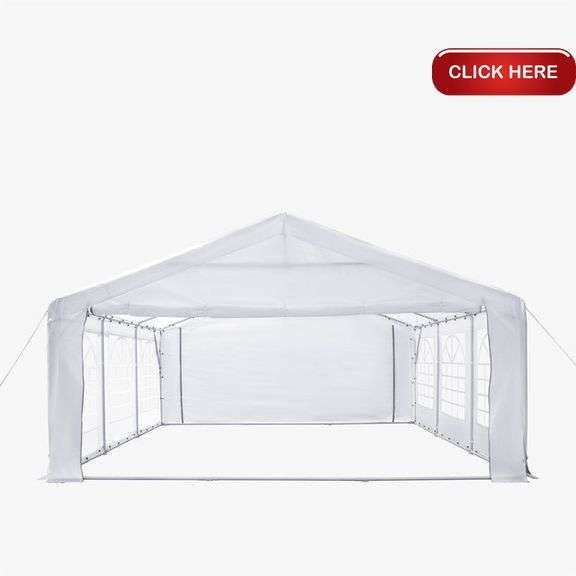 Tmg 20x20’ full enclosed party tent Rideau Auctions
