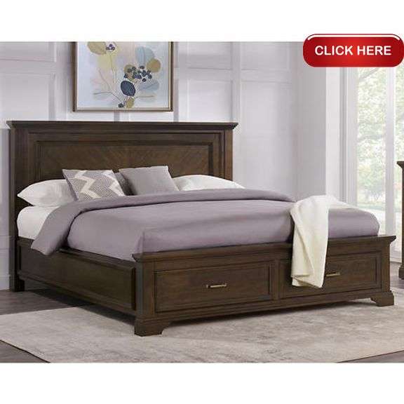 Luka King Storage Bed Rideau Auctions