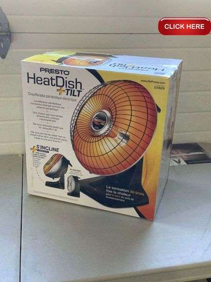 Presto heat dish heater , electric - Rideau Auctions