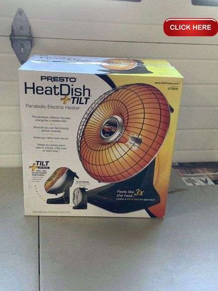 Presto heat dish heater , electric - Rideau Auctions