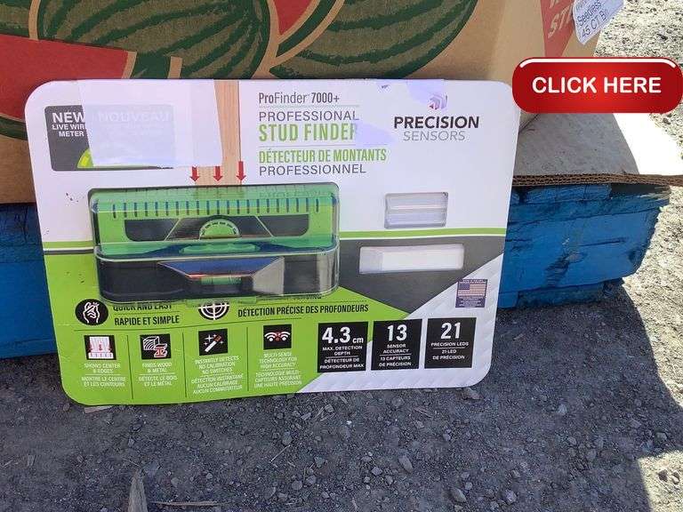 Pro finder 7000+ stud finder Rideau Auctions