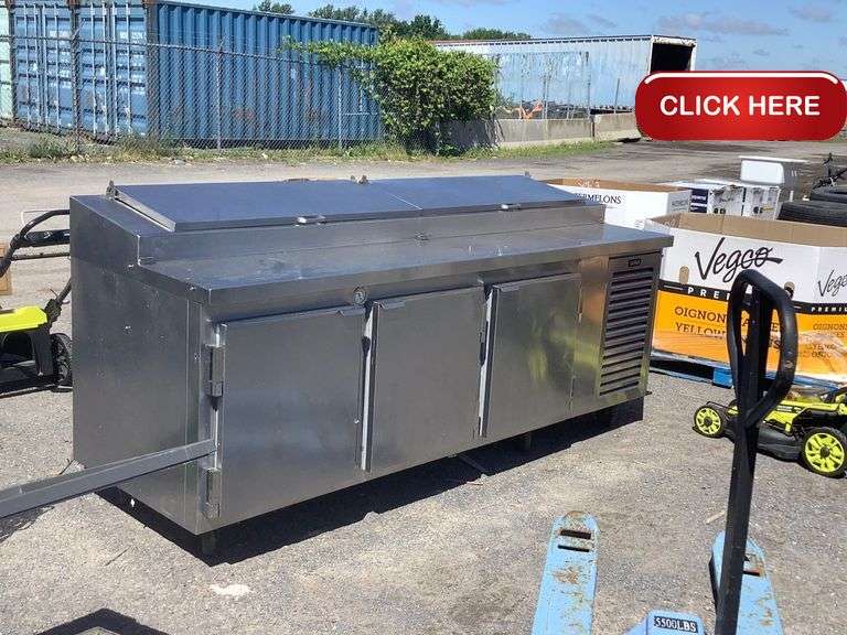 Kairak food prep counter, cooler, electric Rideau Auctions