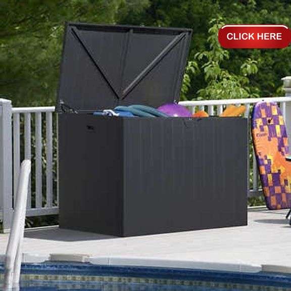 Sojag deck box XL, 230gal Rideau Auctions