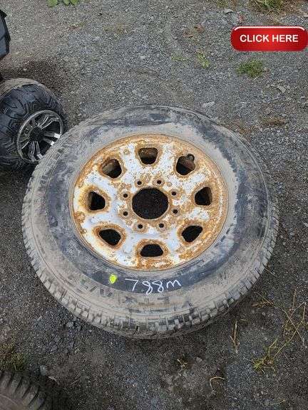 265/70R18 Michelin Spare Tire on Rim - Rideau Auctions