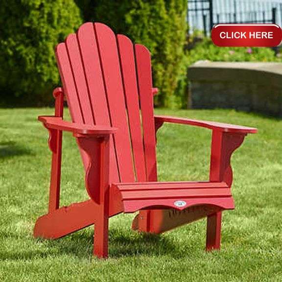 Classic Adirondack Chair Rideau Auctions