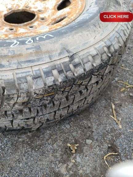 265/70R18 Michelin Spare Tire on Rim - Rideau Auctions