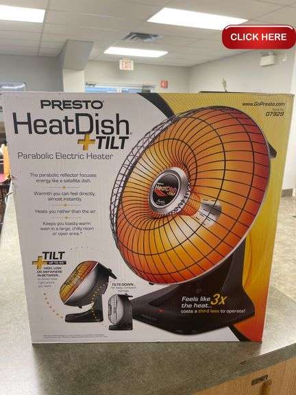 Presto heat dish heater , electric - Rideau Auctions