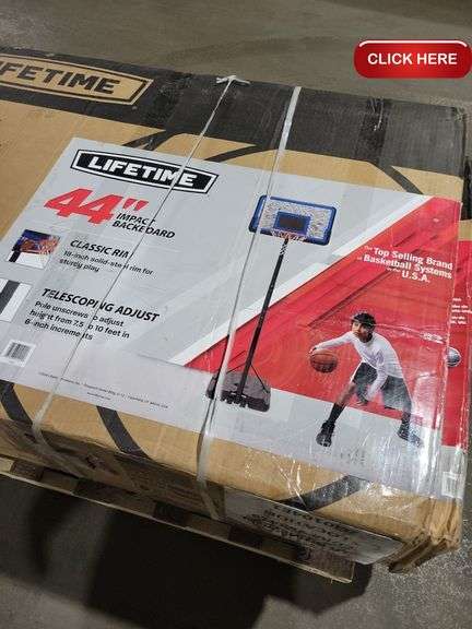 Lifetime complete portable basketball system - Rideau Auctions