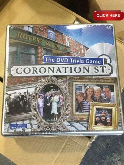 Coronation street DVD trivia game - Rideau Auctions