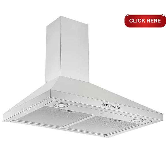 Ancona Convertible WallMounted Pyramid Range Hood, 30” Rideau Auctions