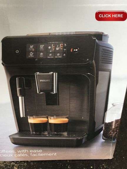Philips 1200 series coffee machine - Rideau Auctions