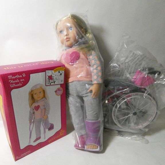 Our Generation Martha Doll w/ Medical Accessories Rio Grande Trade