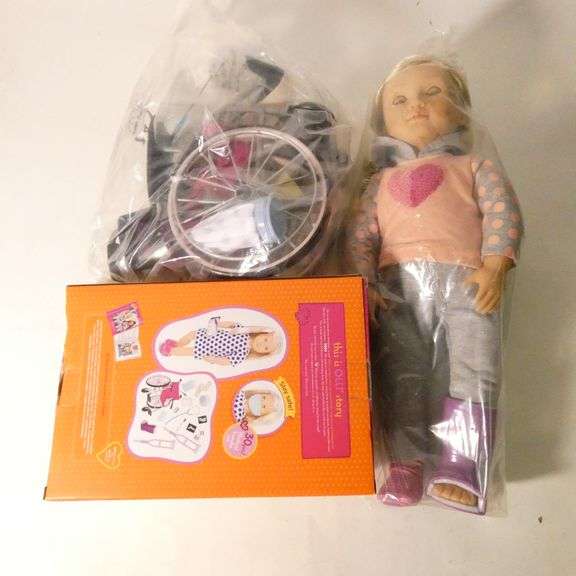 Our Generation Martha Hospital Doll & Set w Wheelchair Rio Grande Trade