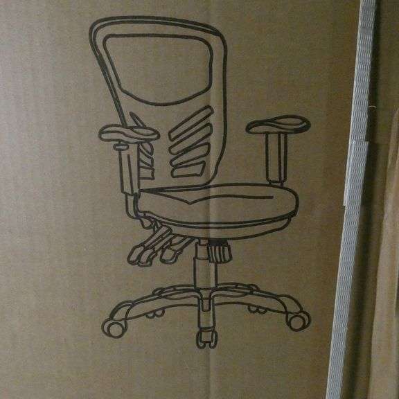 Desk Chair (Black) - Model HL-0001-GG - Rio Grande Trade