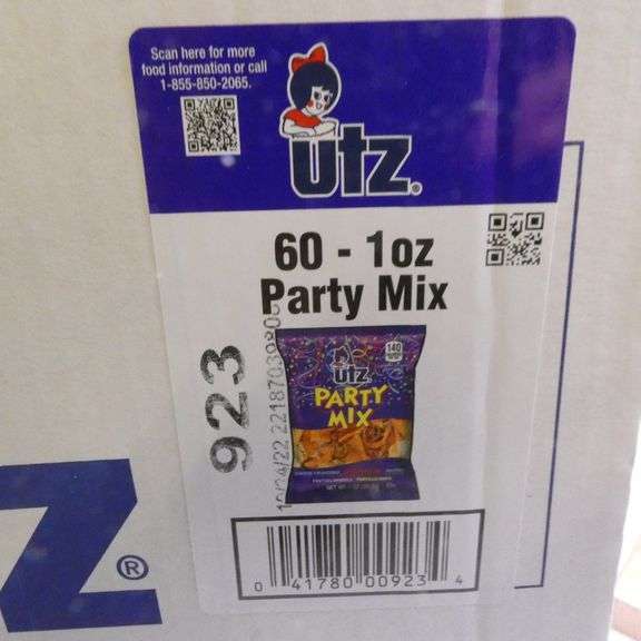 UTZ 60 1Oz Party Mix Rio Grande Trade