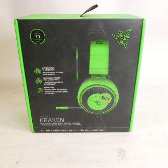 Razer Kraken Gaming Headset Green Rio Grande Trade