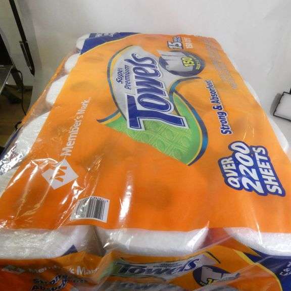 Member's Mark Paper Towels, 15 Rolls Rio Grande Trade