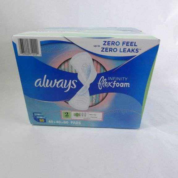 Always Infinity Flex Foam Pads, 80 ct Rio Grande Trade