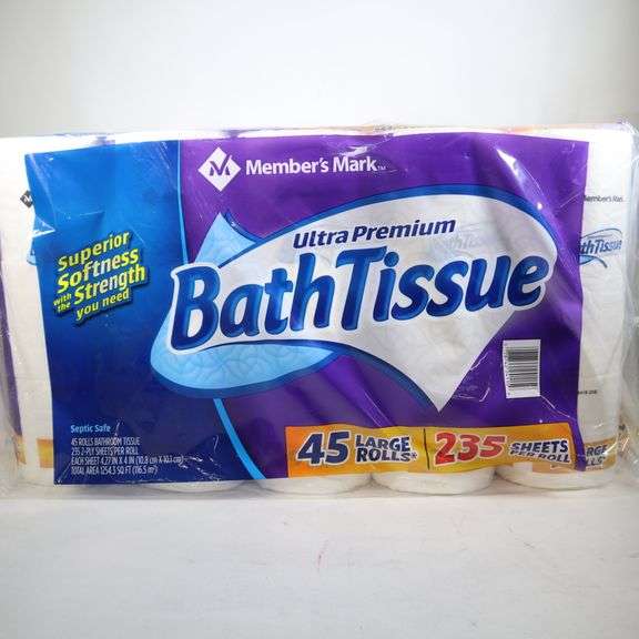Member's Mark Toilet Paper, 45 Rolls Rio Grande Trade