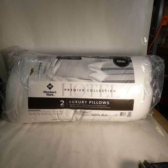 Member's Mark Luxury Pillows, 2 Pack Rio Grande Trade