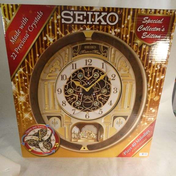 Seiko, Collectors Edition, Wall Clock Rio Grande Trade