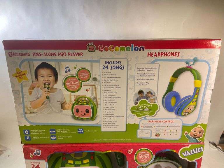 Sing Along MP3 Player with Headphones, Lot of 2 Rio Grande Trade