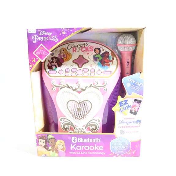 Disney Princess Bluetooth Karaoke with EZ Link Technology Rio Grande Trade