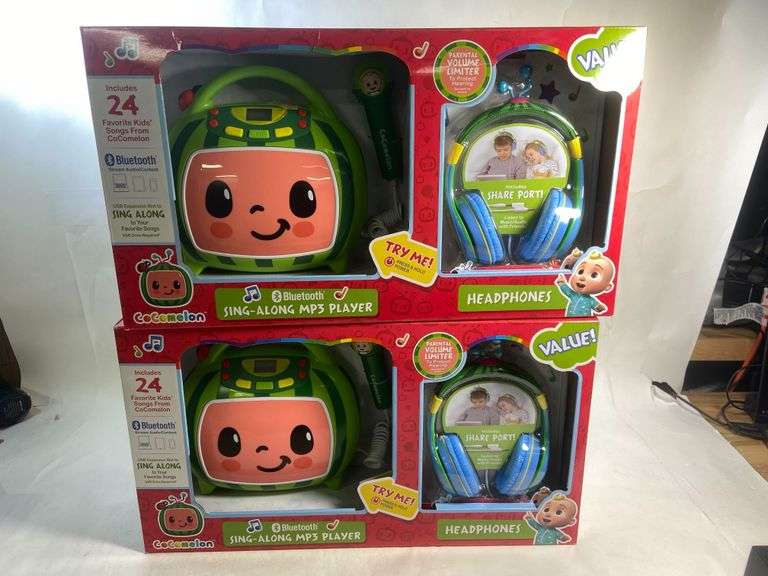 Sing Along MP3 Player with Headphones, Lot of 2 Rio Grande Trade